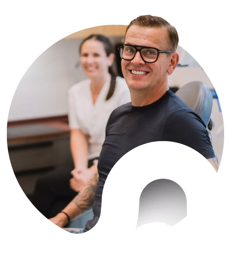 A Flow Dental Studio patient in Gdynia with a new smile