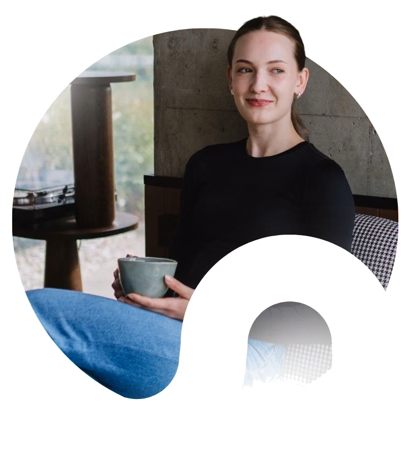 A patient at Flow Dental Studio in Gdynia